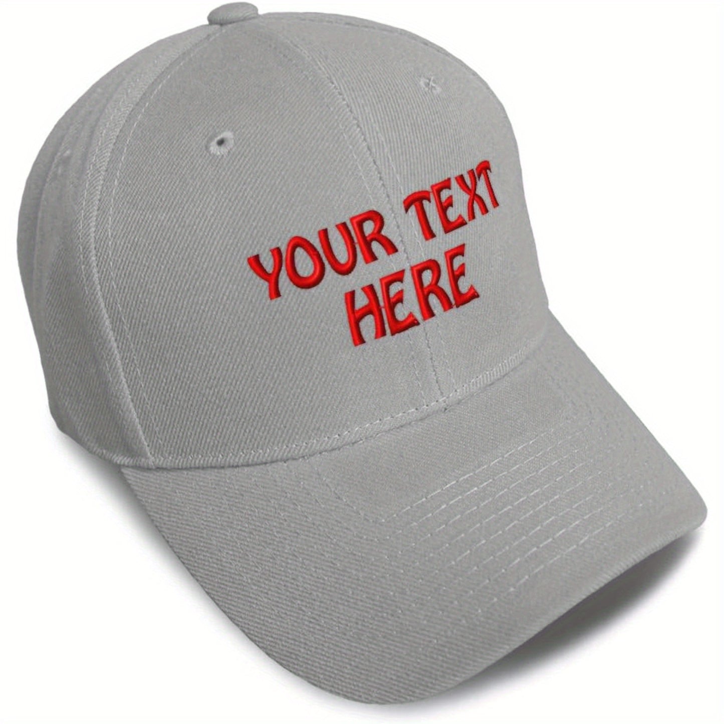 Gorra con bordado personalizado