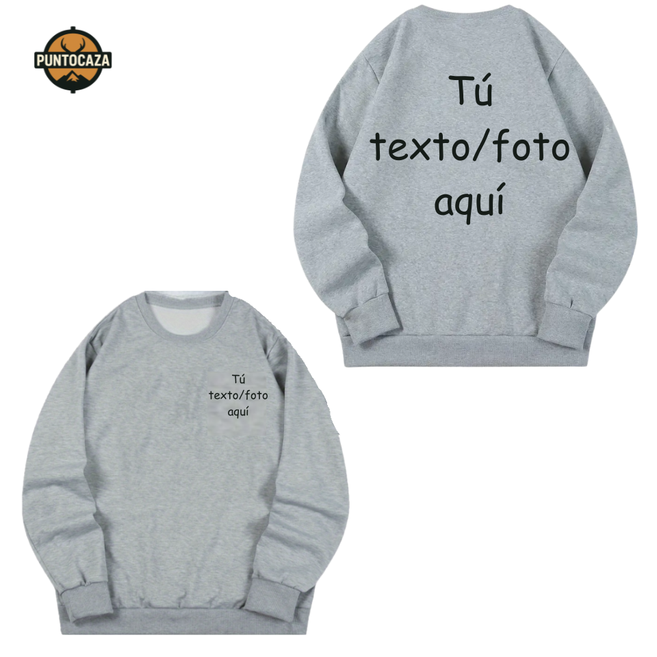 Sudadera Personalizada sin capucha