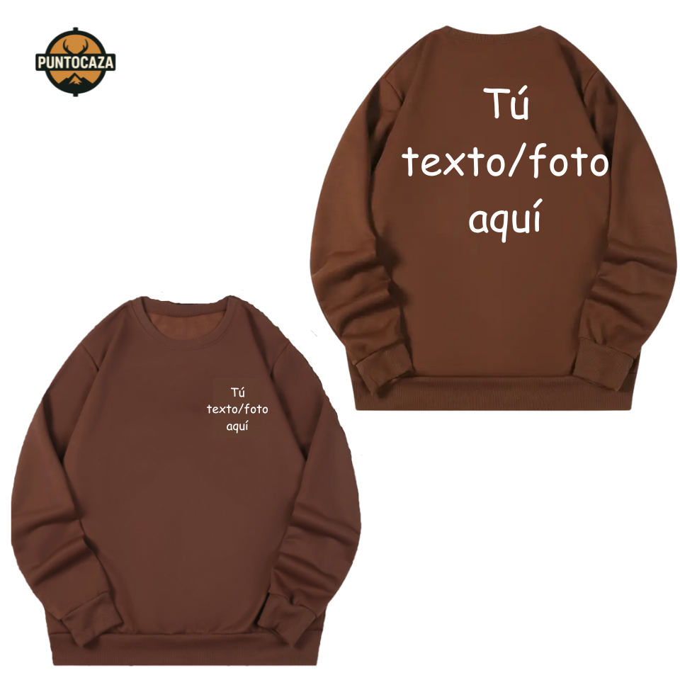Sudadera Personalizada sin capucha
