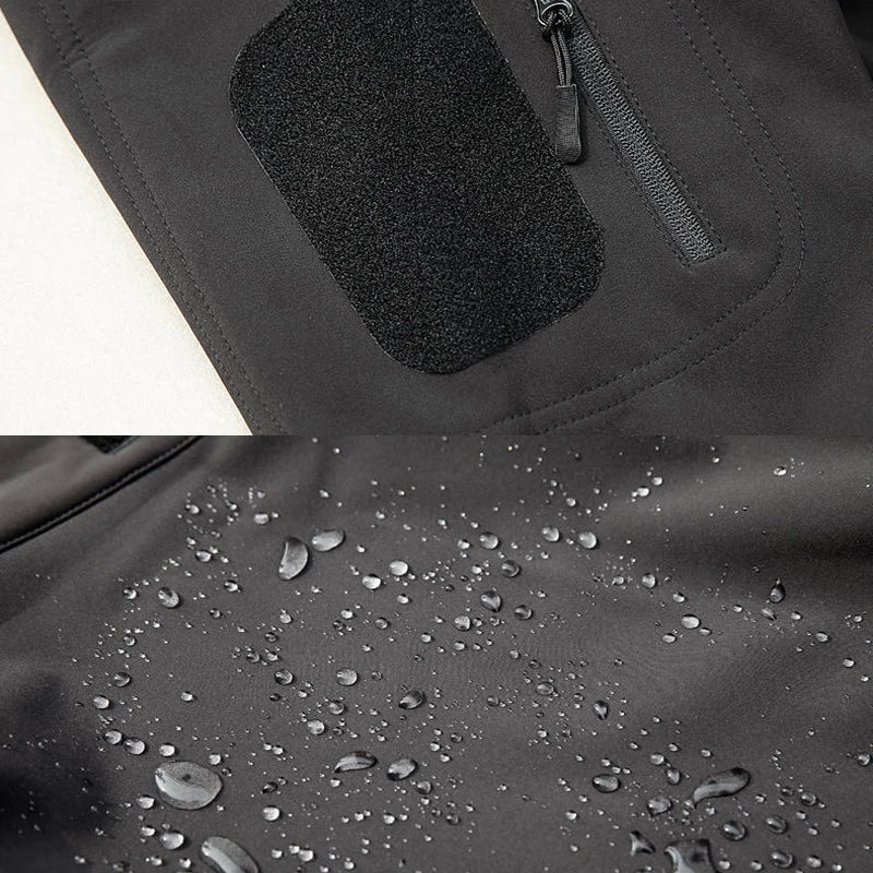 Chaqueta Softshell Impermeable – Cortavientos, Térmica y Multiusos (4 colores)