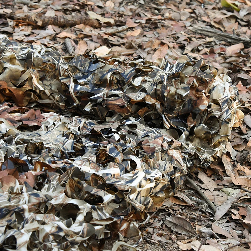 Red de Camuflaje de Caza – Patrón Seco 3D de Alto Realismo desde 1m a 10m