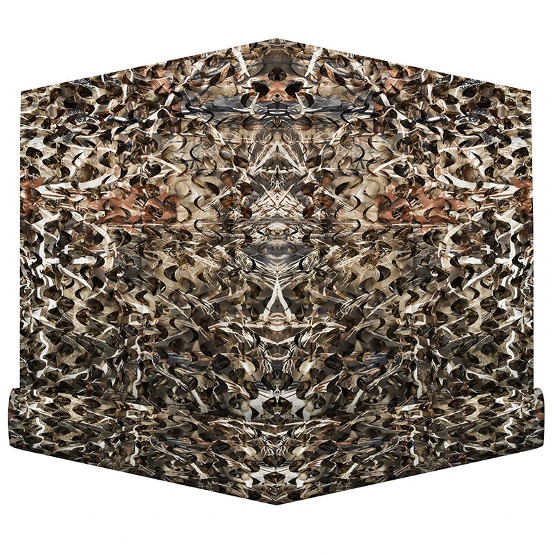 Red de Camuflaje de Caza – Patrón Seco 3D de Alto Realismo desde 1m a 10m