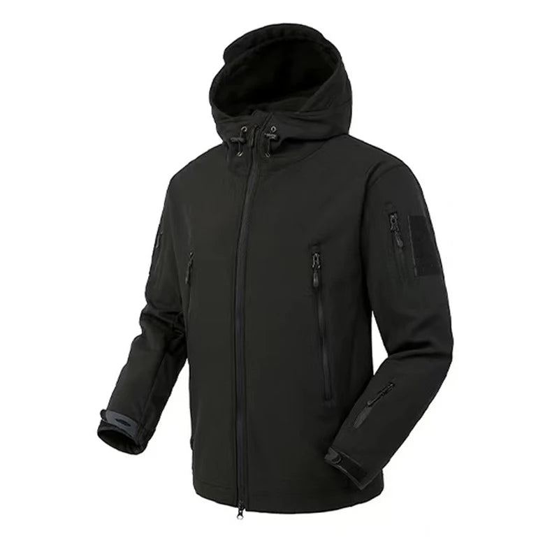 Chaqueta Softshell Impermeable – Cortavientos, Térmica y Multiusos (4 colores)