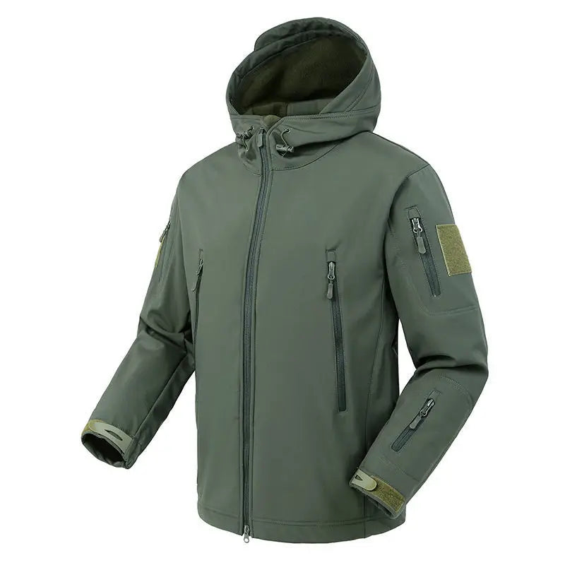 Chaqueta Softshell Impermeable – Cortavientos, Térmica y Multiusos (4 colores)
