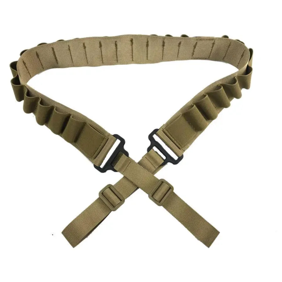 Bandalera Porta Cartuchos 25-26 uds– Uso en Cintura o Hombro