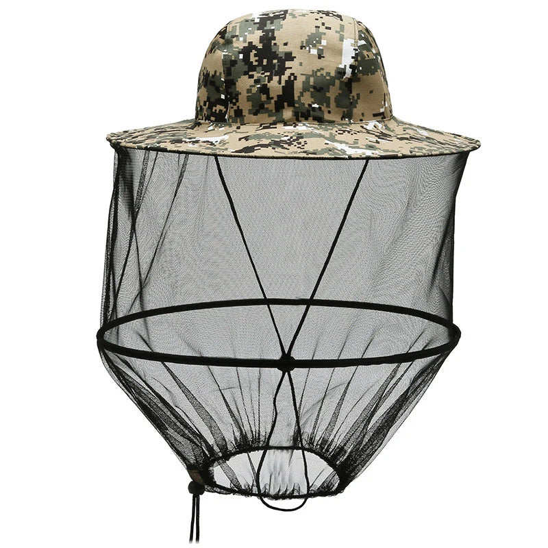 Sombrero con Malla Antimosquitos