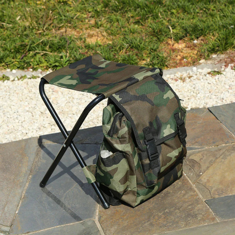 Mochila Silla de Caza Plegable