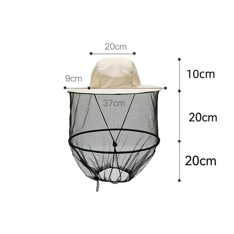 Sombrero con Malla Antimosquitos