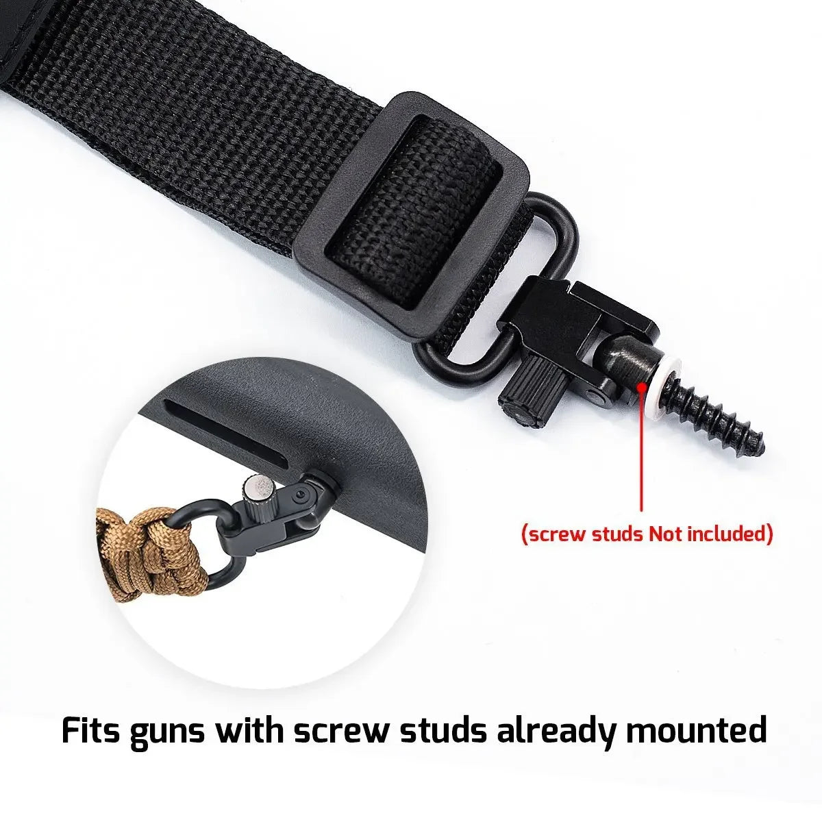 Correa Acolchada Ajustable para Rifle o Escopeta