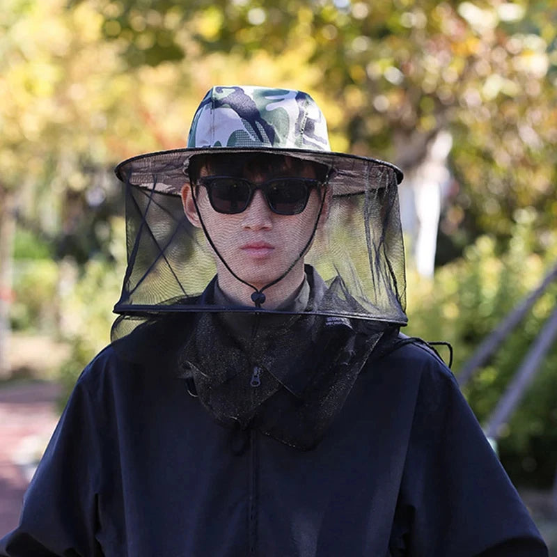 Sombrero con Malla Antimosquitos