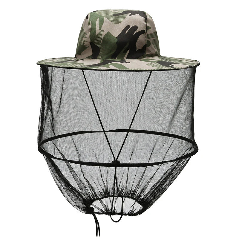 Sombrero con Malla Antimosquitos