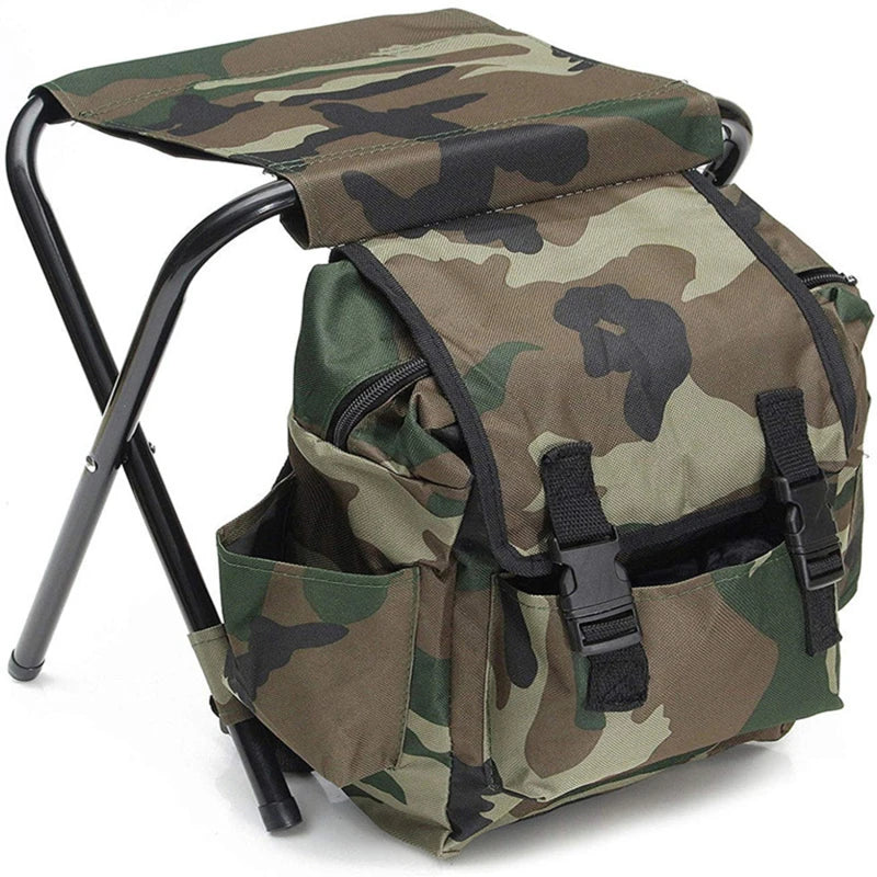 Mochila Silla de Caza Plegable