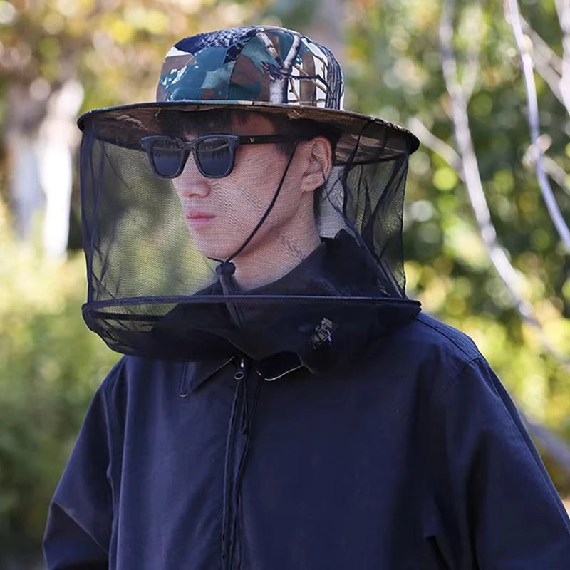 Sombrero con Malla Antimosquitos