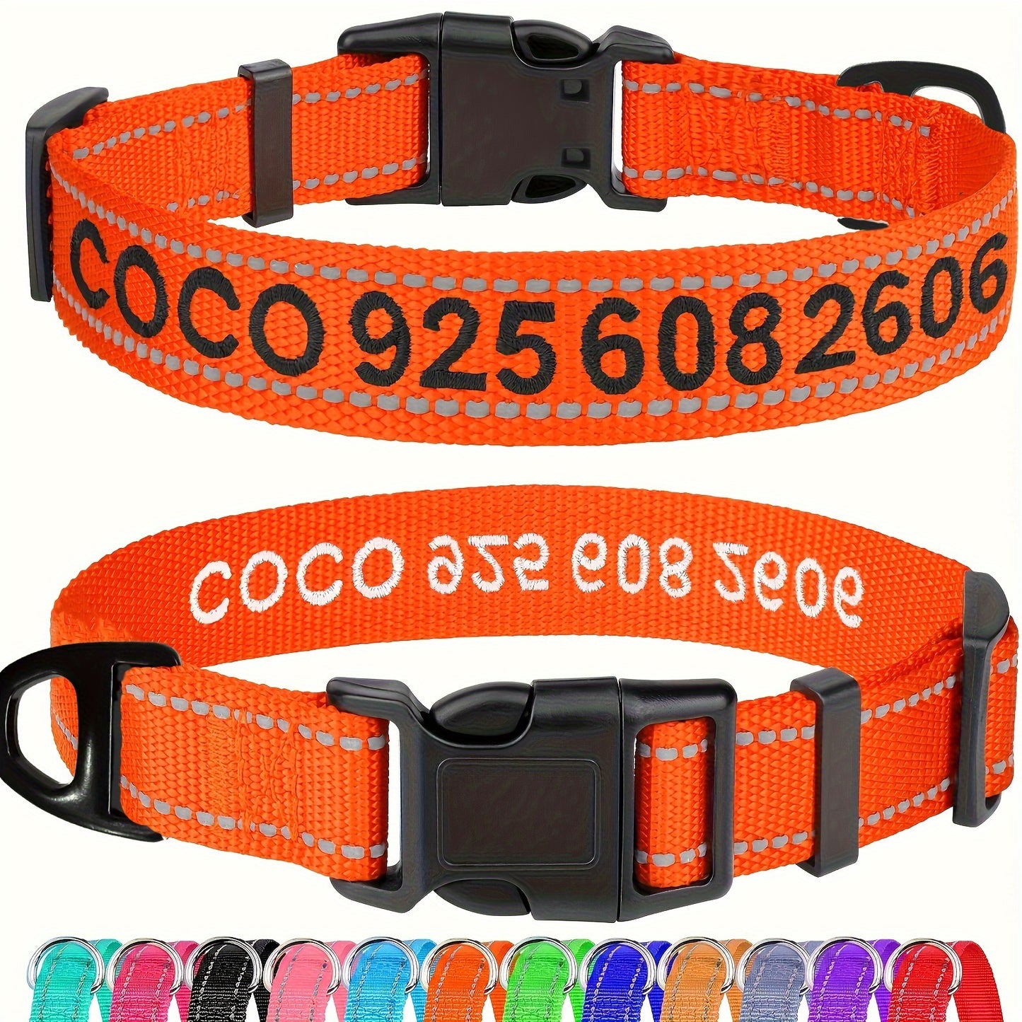 Collar Perros Personalizado (Nombre y Teléfono)