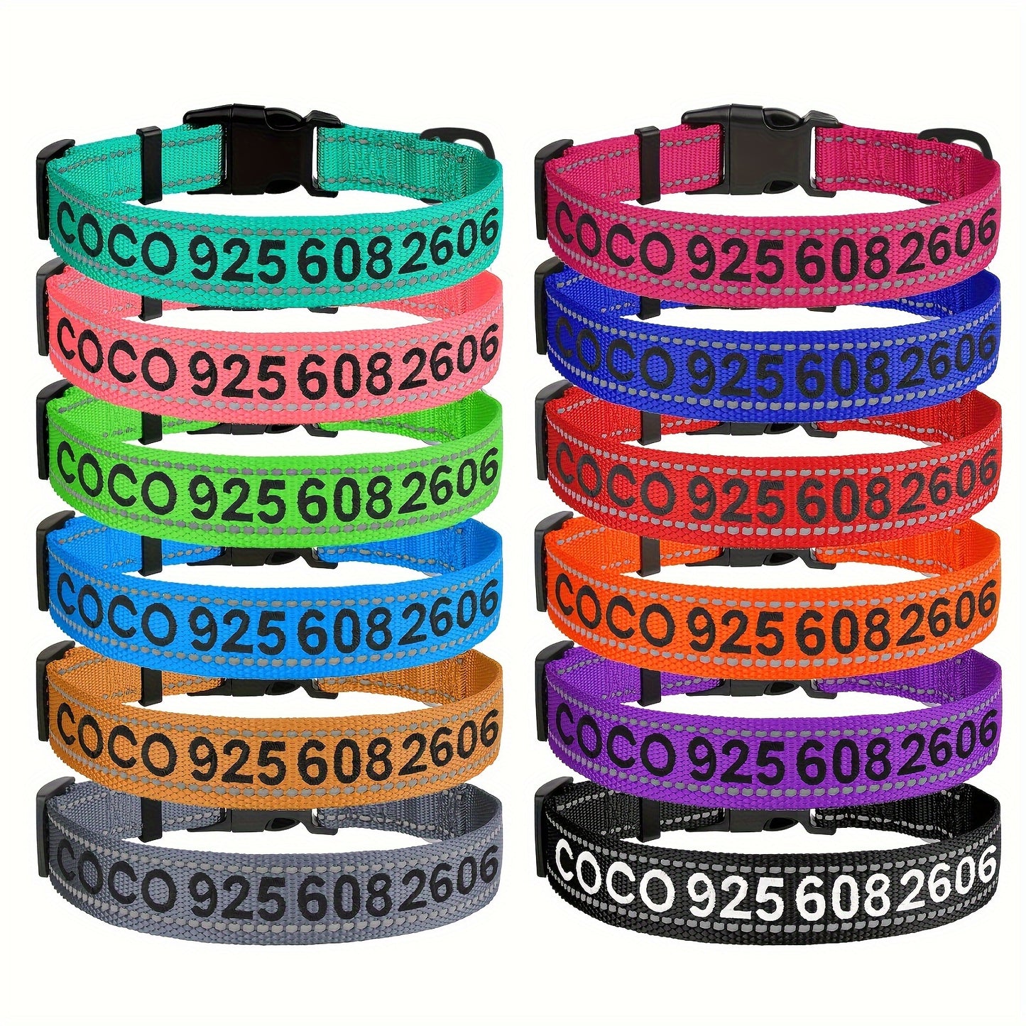 Collar Perros Personalizado (Nombre y Teléfono)