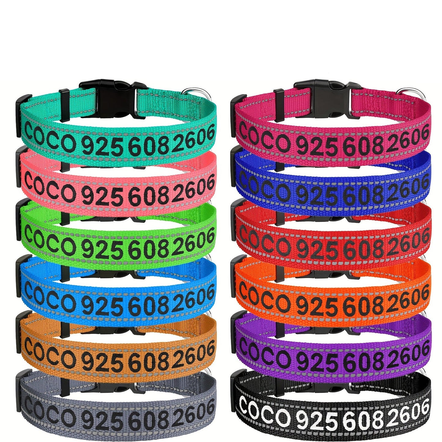 Collar Perros Personalizado (Nombre y Teléfono)
