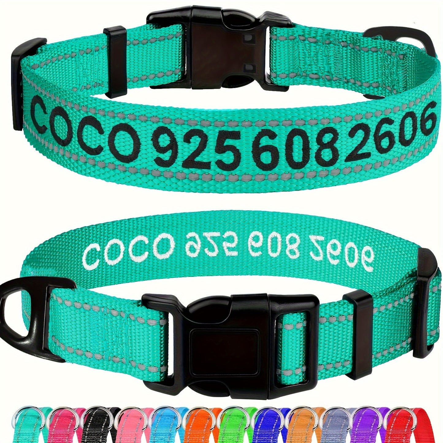 Collar Perros Personalizado (Nombre y Teléfono)