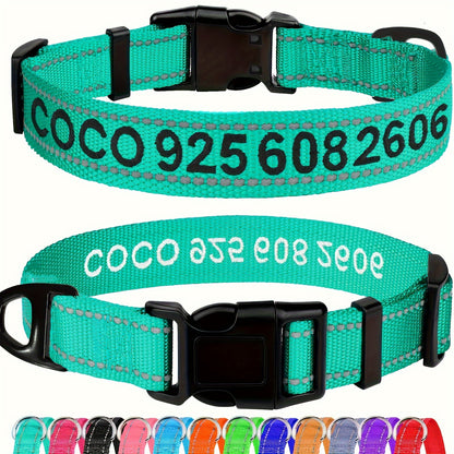 Collar Perros Personalizado (Nombre y Teléfono)