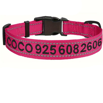 Collar Perros Personalizado (Nombre y Teléfono)