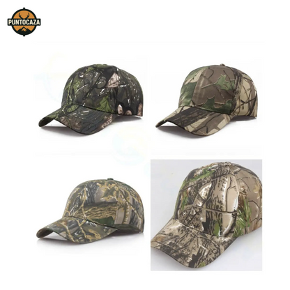 Gorra de Camuflaje Táctica | Talla Única para Caza y Outdoor
