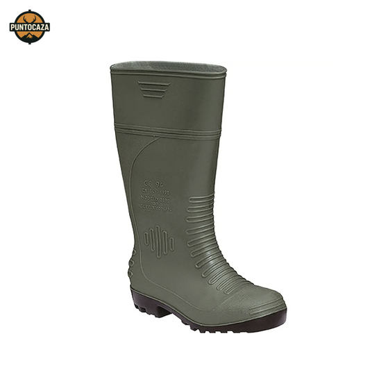 Botas de Agua Altas para Caza y Trabajo – Verdes, Impermeables
