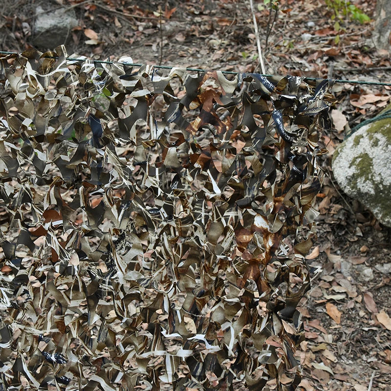 Red de Camuflaje de Caza – Patrón Seco 3D de Alto Realismo desde 1m a 10m