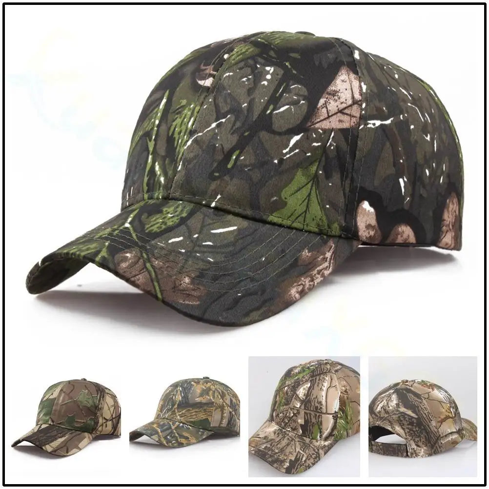 Gorra de Camuflaje Táctica | Talla Única para Caza y Outdoor