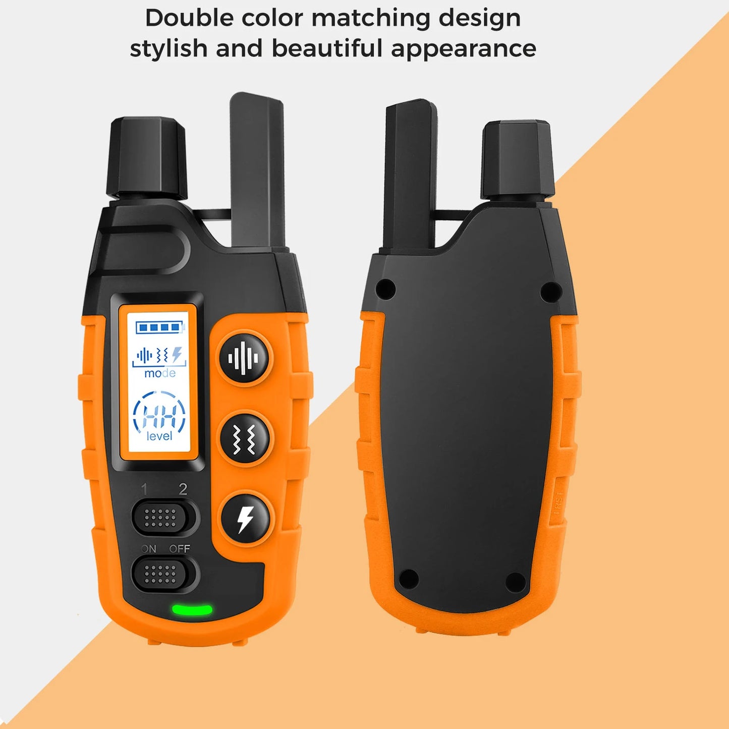Collar adiestramiento perro vibraciones, sonidos e impulsos electrostáticos. Con mando a distancia incluido