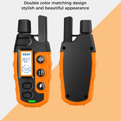 Collar adiestramiento perro vibraciones, sonidos e impulsos electrostáticos. Con mando a distancia incluido