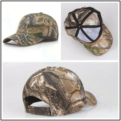 Gorra de Camuflaje Táctica | Talla Única para Caza y Outdoor