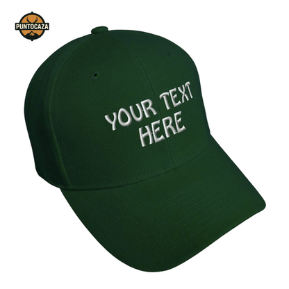Gorra con bordado personalizado