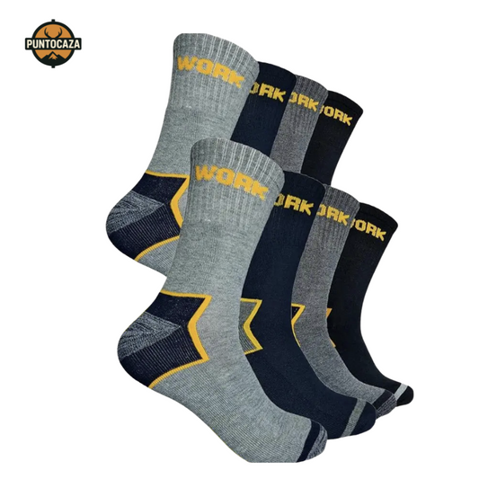 Calcetines Resistentes Anti rozaduras – Pack de 4, 8 o 12 Pares